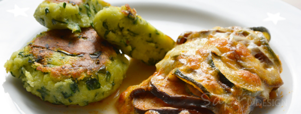 Wochenend-Rezept - Kartoffel-Mangold-Frikadellen mit Mozzarella-Gemüse ...